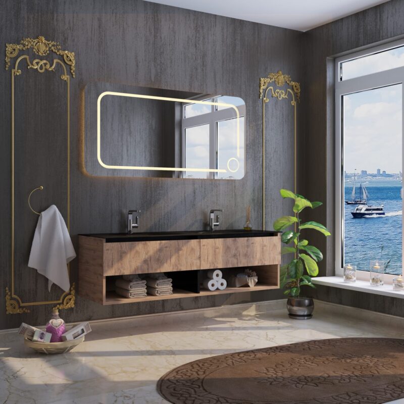 Double basin 120x45